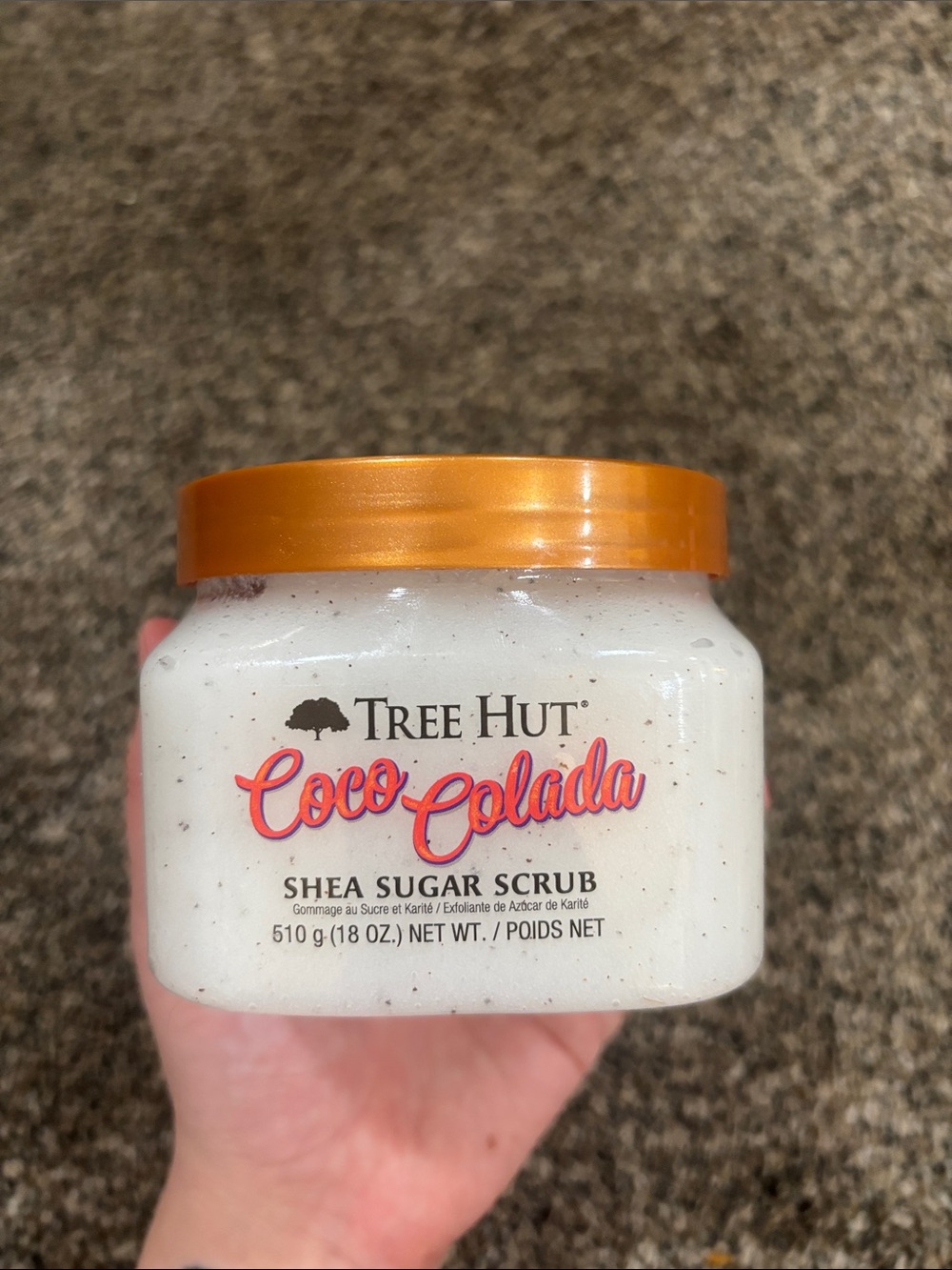 Tree Hut Coco Colada Shea Sugar Scrub – Pink & Gold
